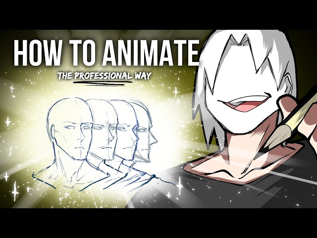 Your First ANIMATION – Easy Step-by-Step Tutorial for Beginners | DrawlikeaSir