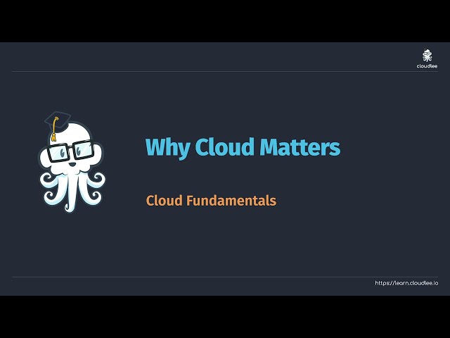 Free Getting Started with Azure Course - Why Cloud Matters