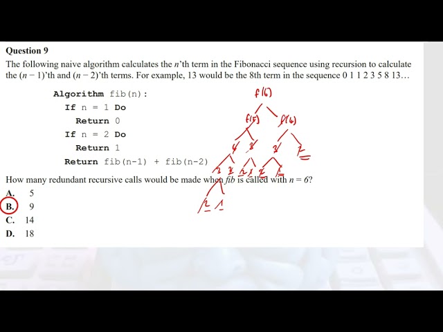 2023 VCE Algorithmics Exam