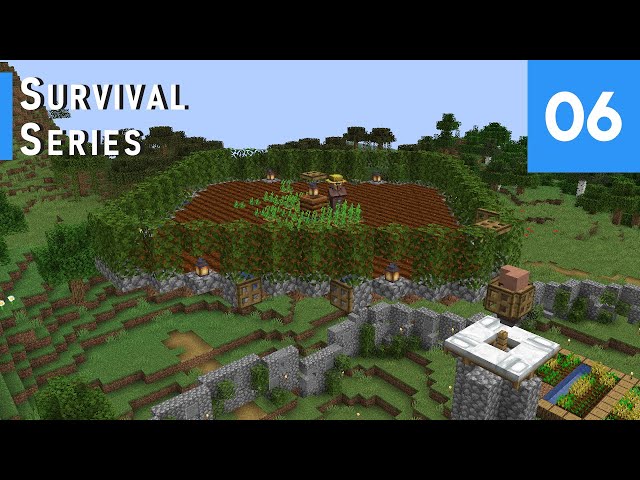 Minecraft: Survival Series #6 - Villager Breeder for a Baby (Villager)