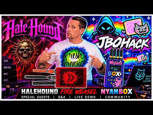 🕵️ Inside The Hacking Gadgets: HaleHound & NyanBox 💣