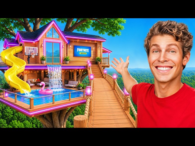 I Built an EXTREME Treehouse!