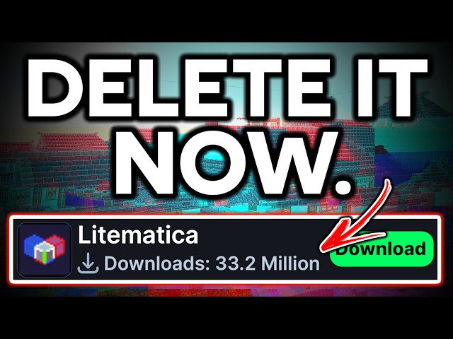 Delete This Famous Minecraft Mod RIGHT NOW.