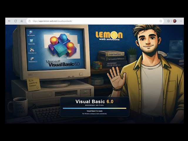 Visual Basic 6.0 in Your Browser!