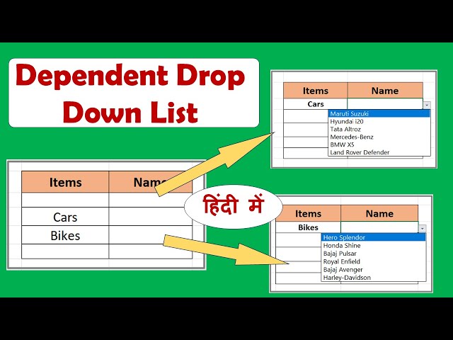 Excel Pro Secret to Creating Multiple Dropdown Lists! । Create Multiple Dropdown Lists in Excel