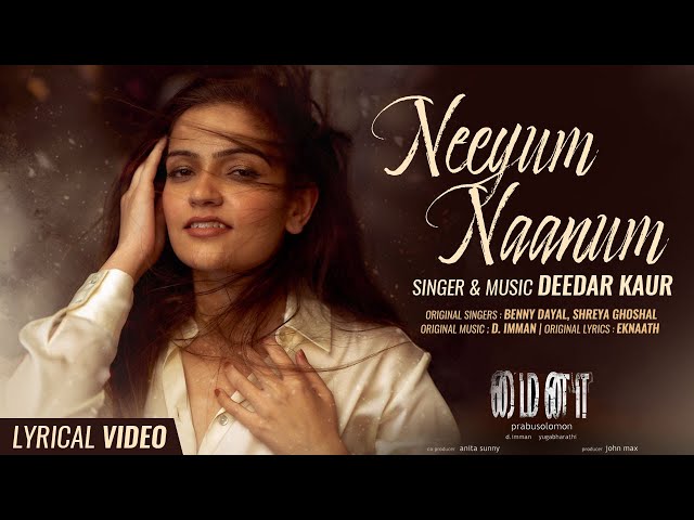 Neeyum Naanum - Lyrical Video | Mynaa | Deedar Kaur | Vidharth | Amala Paul | Prabhu Solomon