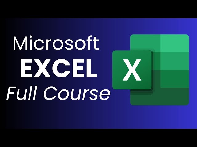 Excel Tutorial for Beginners 2026