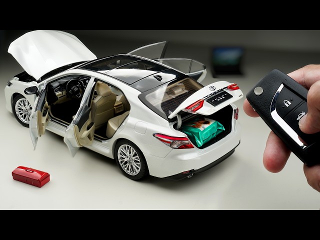Unboxing of Toyota Camry 1:18 Scale Diecast 💖 (Highly Detailed Model)