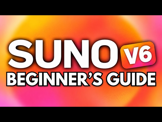 Suno V6 Tutorial 2026 (For Complete Beginners)