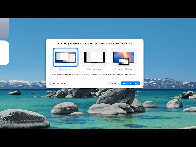 How to Mirror Your Mac to Any TV Wirelessly in Seconds!