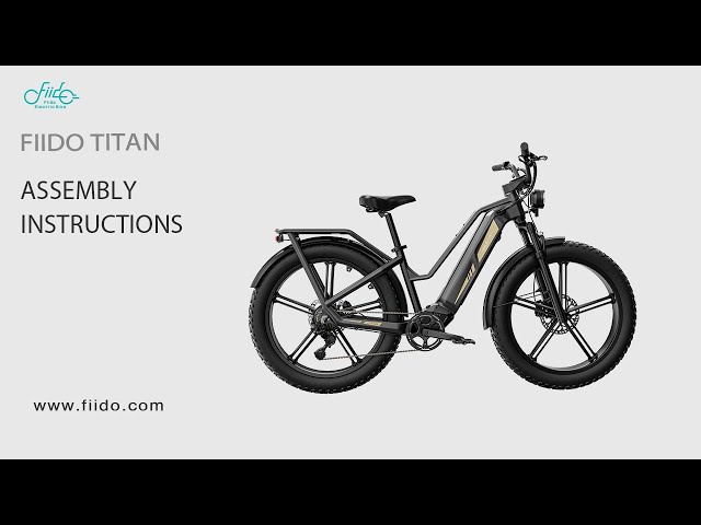 How to Assemble & Use the Fiido Titan ebike