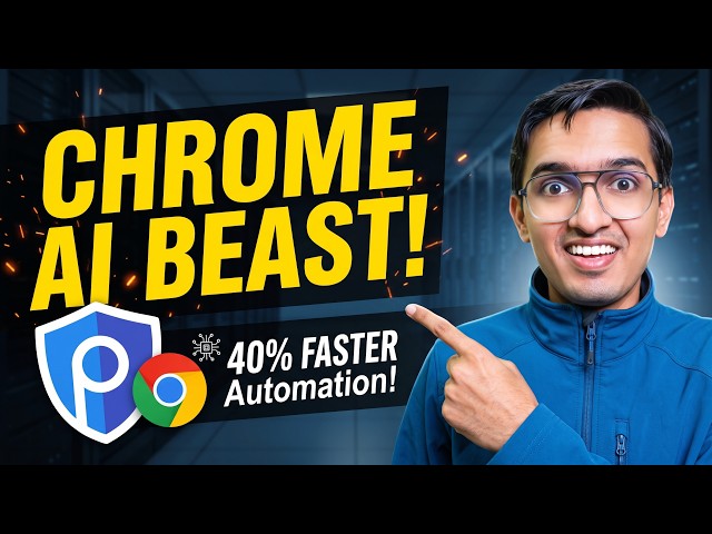 Public Browser: New Chrome AI Tool Just Got 40% Faster Browser Automation! (Playwright Killer)