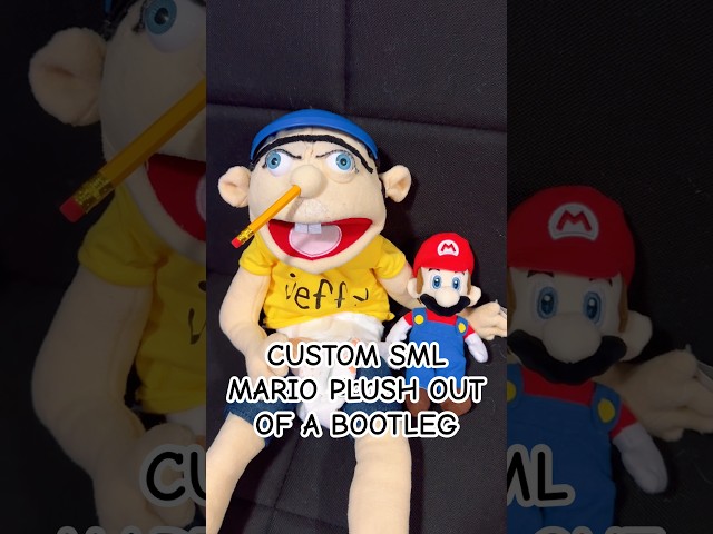 i made a custom sml mario using a bootleg 🔥🙏