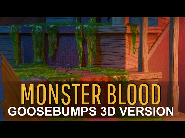 Goosebumps Monster Blood Digital 3D