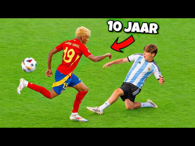 HOE GOED IS DE 10 JARIGE LAMINE YAMAL?! *Mega Talent*