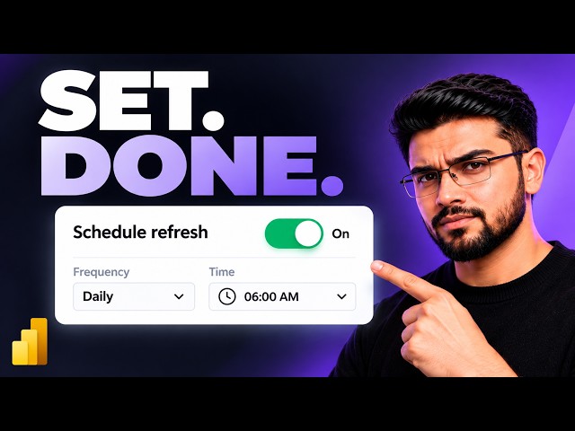 Power BI Scheduled Refresh: Automatically Update Your Reports