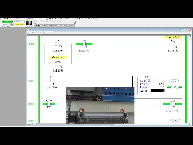 Introduction to the Count Up (CTU) in RSLogix 500