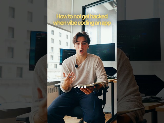 How To Not Get Hacked When Vibe Coding An App