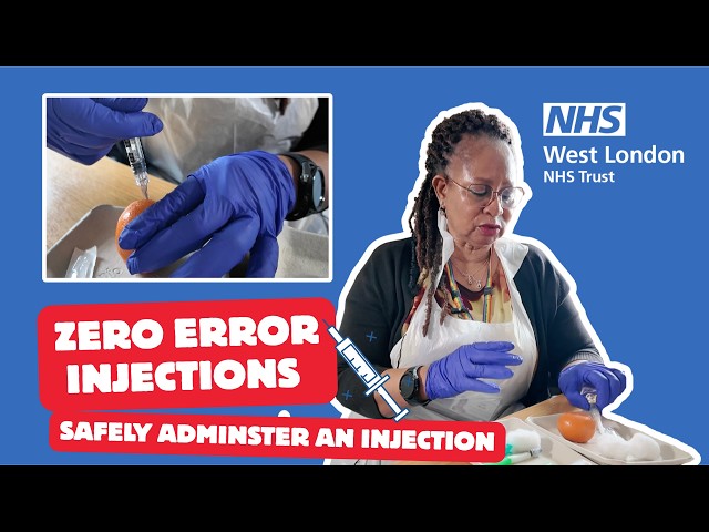 How to safely administer an injection: an NHS guide