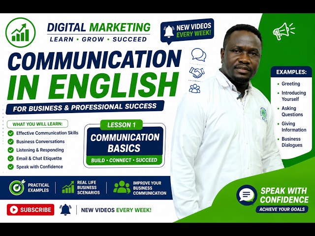 Business Communication Skills | Learn Professional English for Work & Business