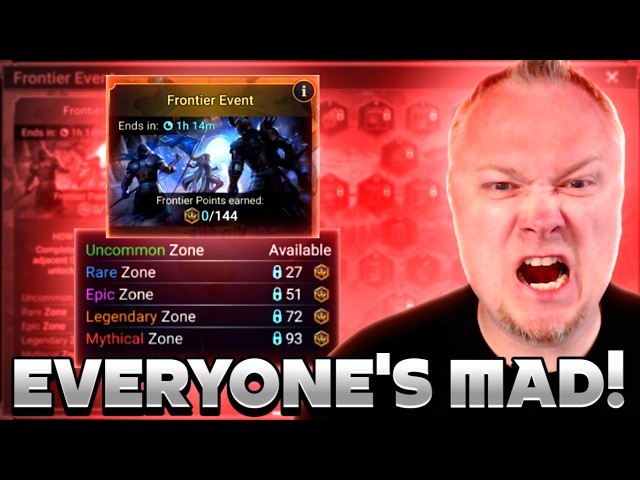 RAID's New Frontier Event... WHAT Were They Thinking?!