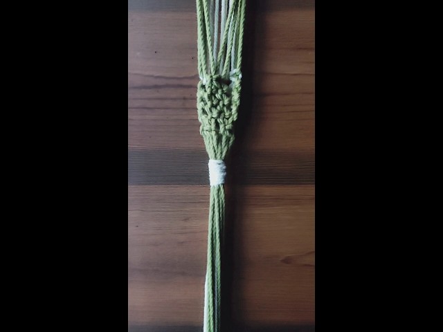 How to tie all cords in macrame #macrame #macrameknots #macrameknot #knottutorial #knots #knot #diy