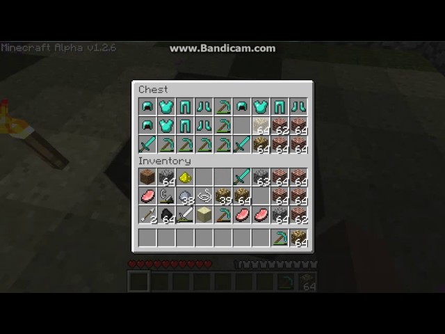 Minecraft Alpha single player duplication glitch