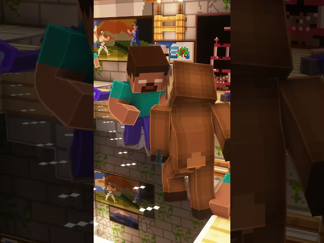 50 Herobrines vs 1 Moose #shorts
