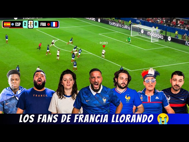 ¡LAS MEJORES REACCIONES DE LOS FANS DE FRANCIA TRAS LA ELIMINACIÓN! 😭