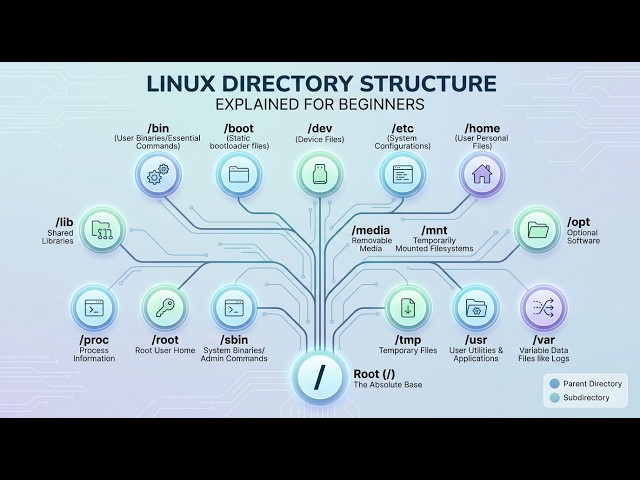 Linux Directory Structure Explained for Beginners