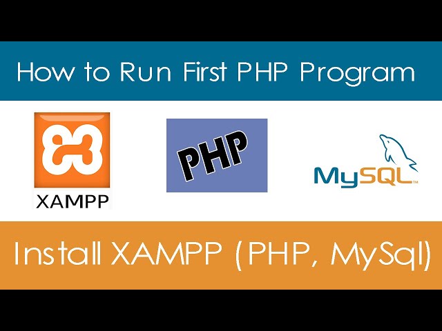 How to run first PHP program in XAMPP Server