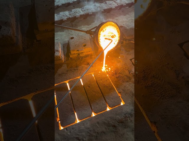 Amazing Scale! Process of Mass Production of Rebar.