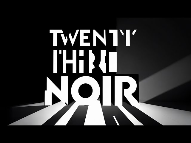 Twenty Three Noir - Broken Semitone