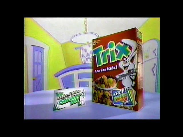 Recovered: 1994 Trix Cereal Commercial — "Silly Rabbit, Trix are for Kids!" [Rare VHS Rip]