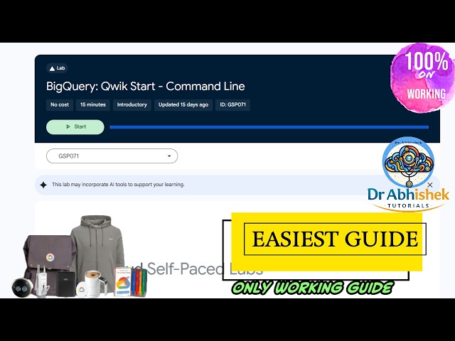 BigQuery: Qwik Start - Command Line | GSP071 | Google Arcade SEPt