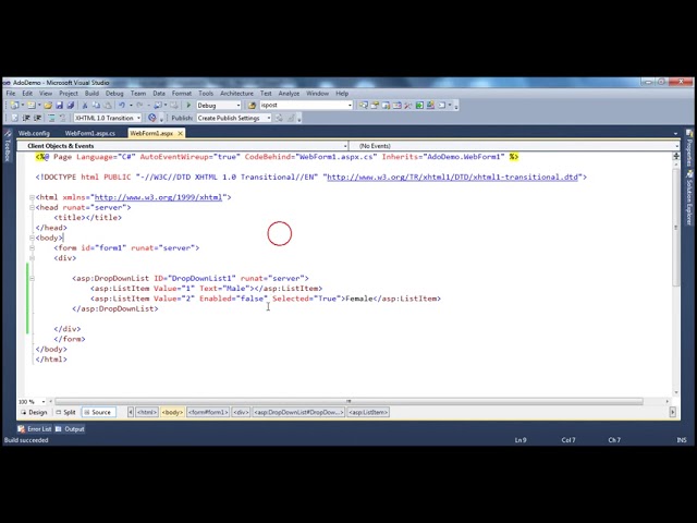 Dropdownlist in asp net Part 16