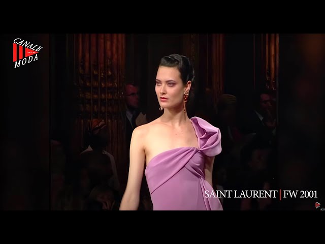 YVES SAINT LAURENT Haute Couture Fall 2001 Paris - Canale Moda