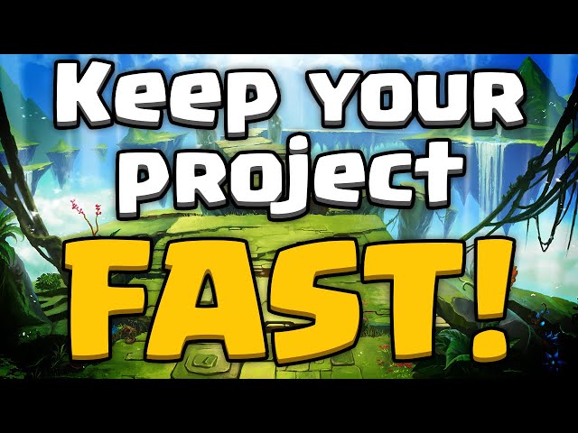 Unity - Keep your project fast & reduce clutter! [Asset Management]