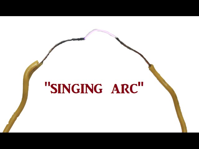 Plasma Speaker / Singing Arc - Music Tesla