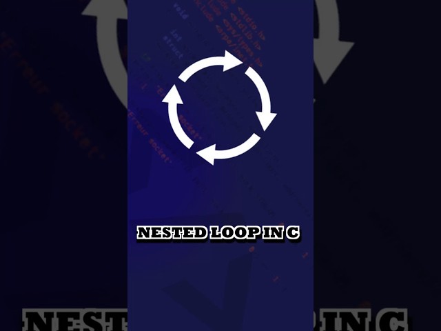 Nested For Loop in C 🔥 The Hidden Secret