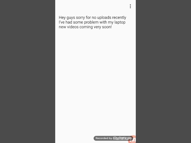 UPDATE VIDEO!