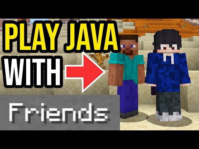 How To Play Minecraft Java With Friends FOR FREE! (No Mods, LAN Worlds, or Servers!)