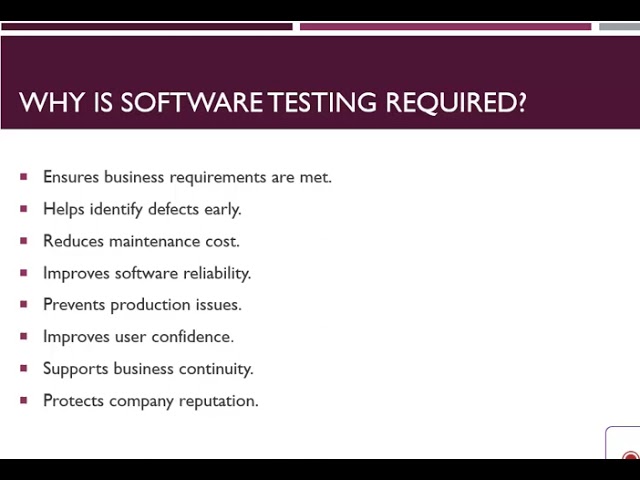 Top MNC Interview Question #2 | Why is Software Testing Required? #shorts
