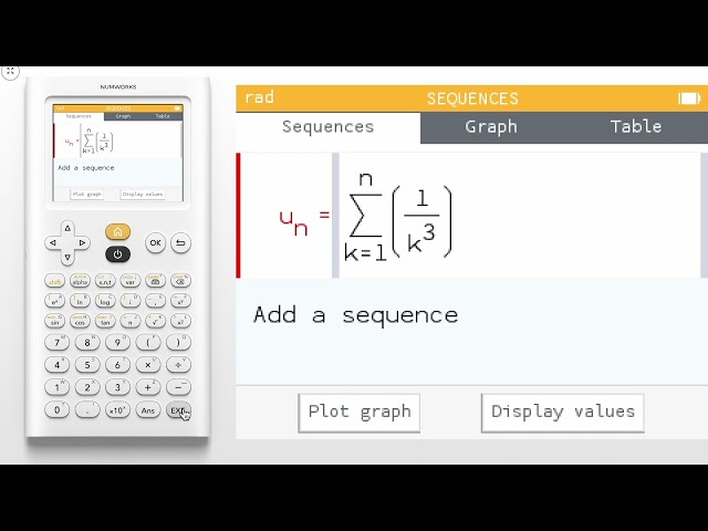 How do I create a sequence of partial sums?