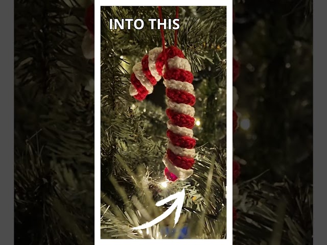 Crochet Candy Cane