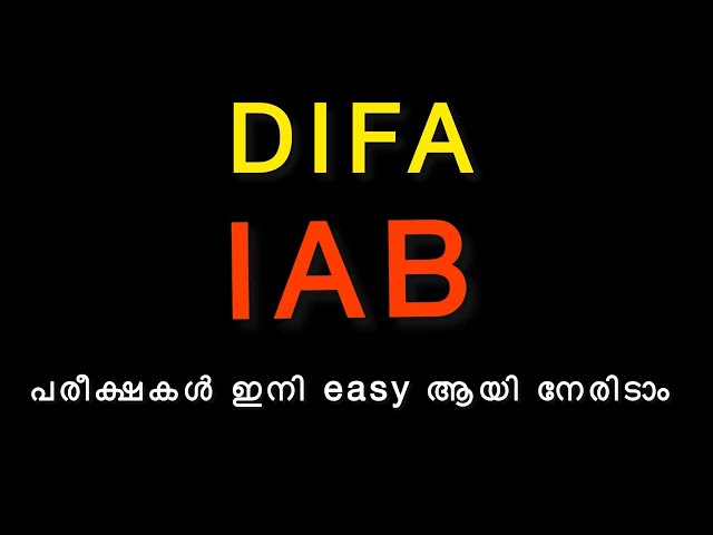 DIFA# IAB exam# Gtec DIFA IAB examination