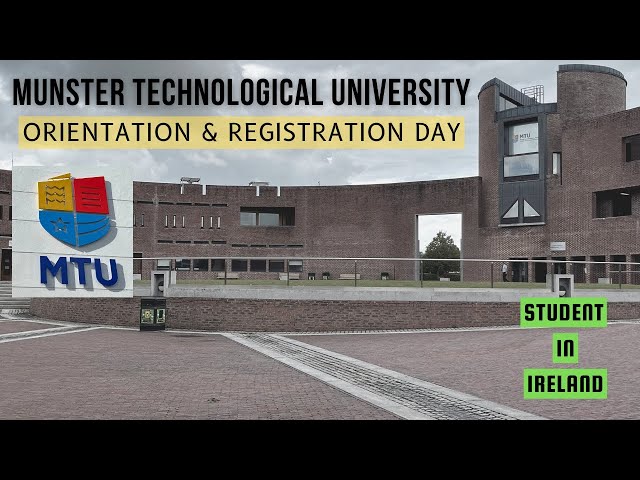My First Day in College | MTU Cork Campus Tour