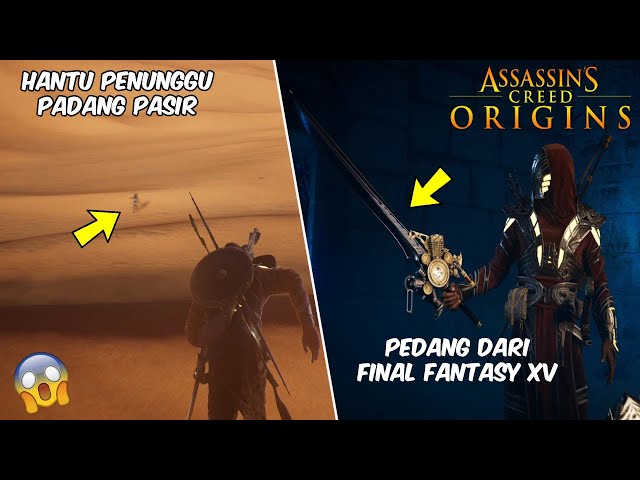 MULAI DARI PENAMPAKAN SAMPAI FFXV ! INILAH 10 MISTERI, RAHASIA & EASTER EGGS ASSASSINS CREED ORIGINS