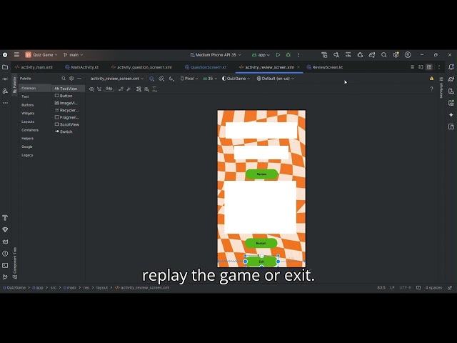 FLASHCARD QUIZ GAME