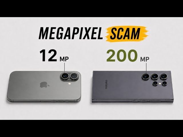 THIS IS WHY iPHONE DOESN’T HAVE MORE MEGAPIXELS